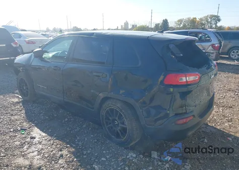 2014 Jeep Cherokee Sport from USA, damaged, VIN 1C4PJLAB7EW231026